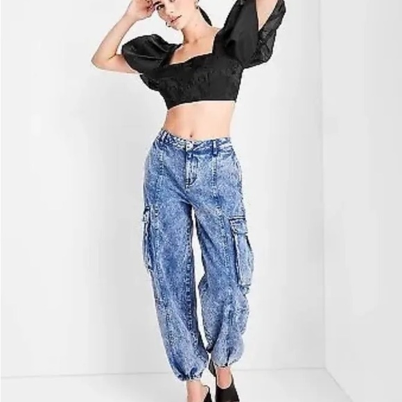 Future collective kahlana barfield black top crop - Picture 2 of 9